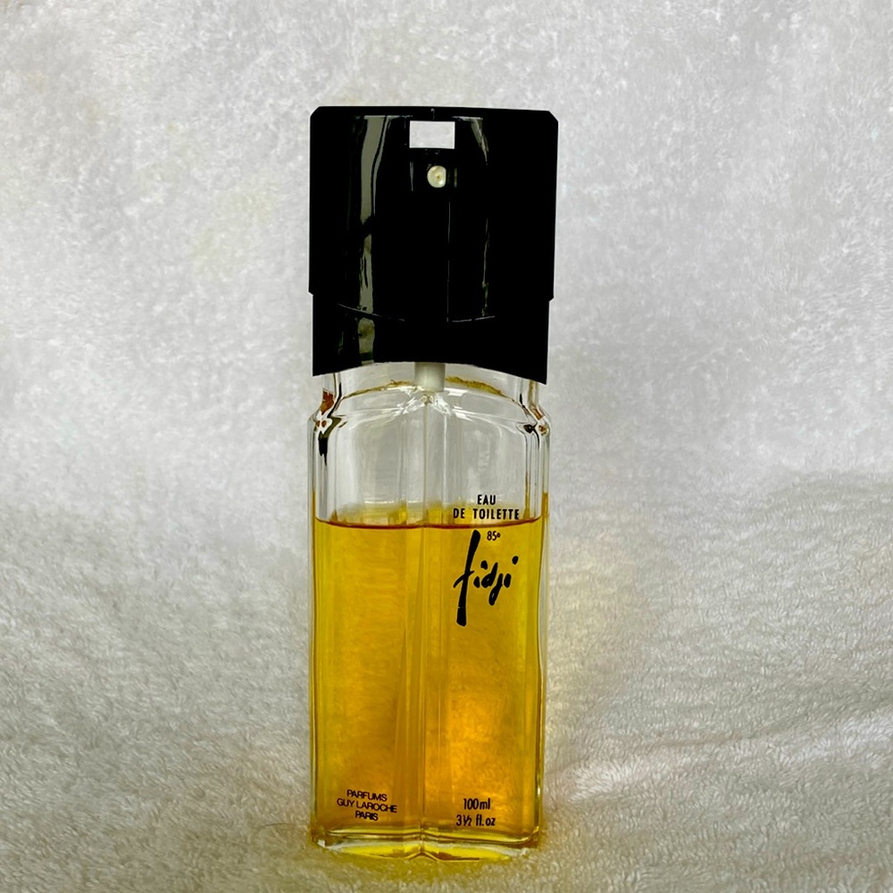 Vintage 1980s Fidji Perfume Guy Laroche Paris Tester 3.4 fl oz 100 ml 85% Full